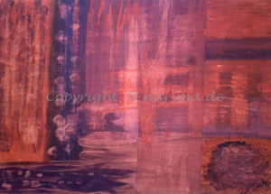113 - Monument Valley - 2020/05 - Original: Acryl auf Vlies - ca. 48 x 69 cm